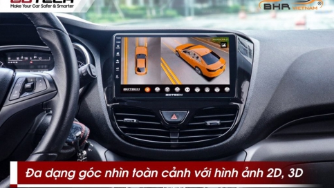 Camera 360 độ ô tô Gotech GP6 – Quan sát toàn cảnh lái xe an toàn